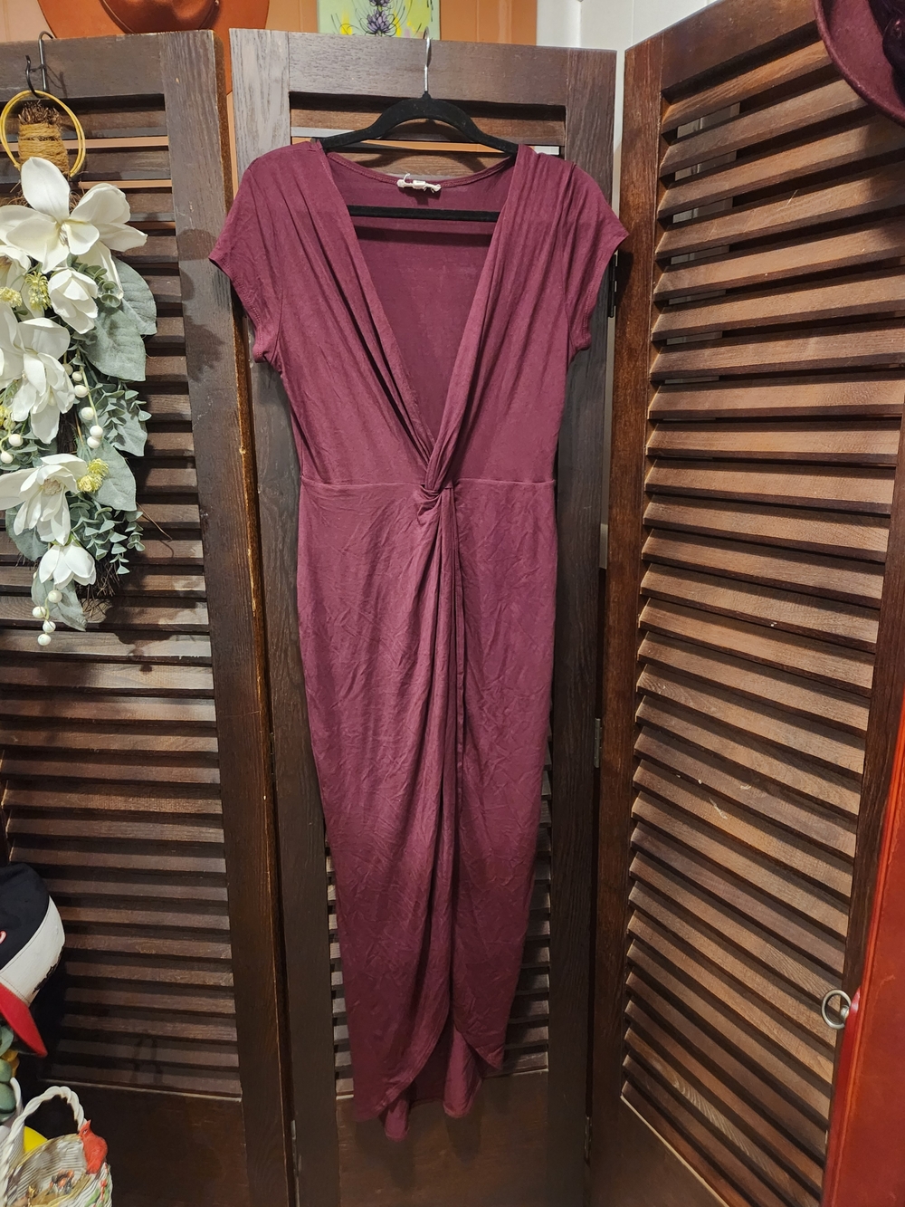 Rolla Coster Maroon Maxi Dress